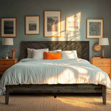 Acacia Sierra Deluxe Solid Wood Bed Frame - Megsu