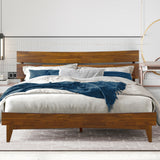 Aurora Solid Wood Bed Frame