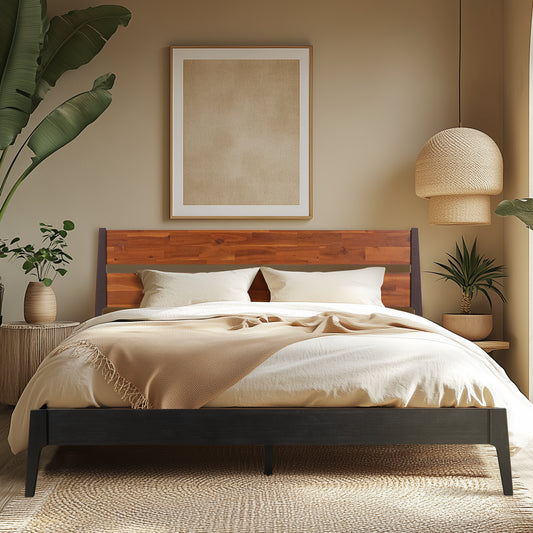 Callisto Deluxe Solid Wood Bed Frame