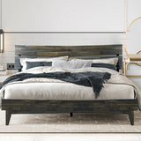 Aurora Solid Wood Bed Frame