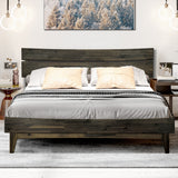 Aurora Deluxe Wood Platform Bed Frame