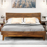 Aurora Deluxe Wood Platform Bed Frame