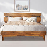 Aurora Deluxe Wood Platform Bed Frame