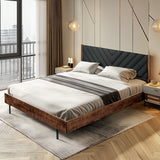 Astoria Upholstered Solid Wood Bed Frame