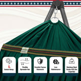 Tranquillo Uniki Canvas Hammock with Stand - Megsu