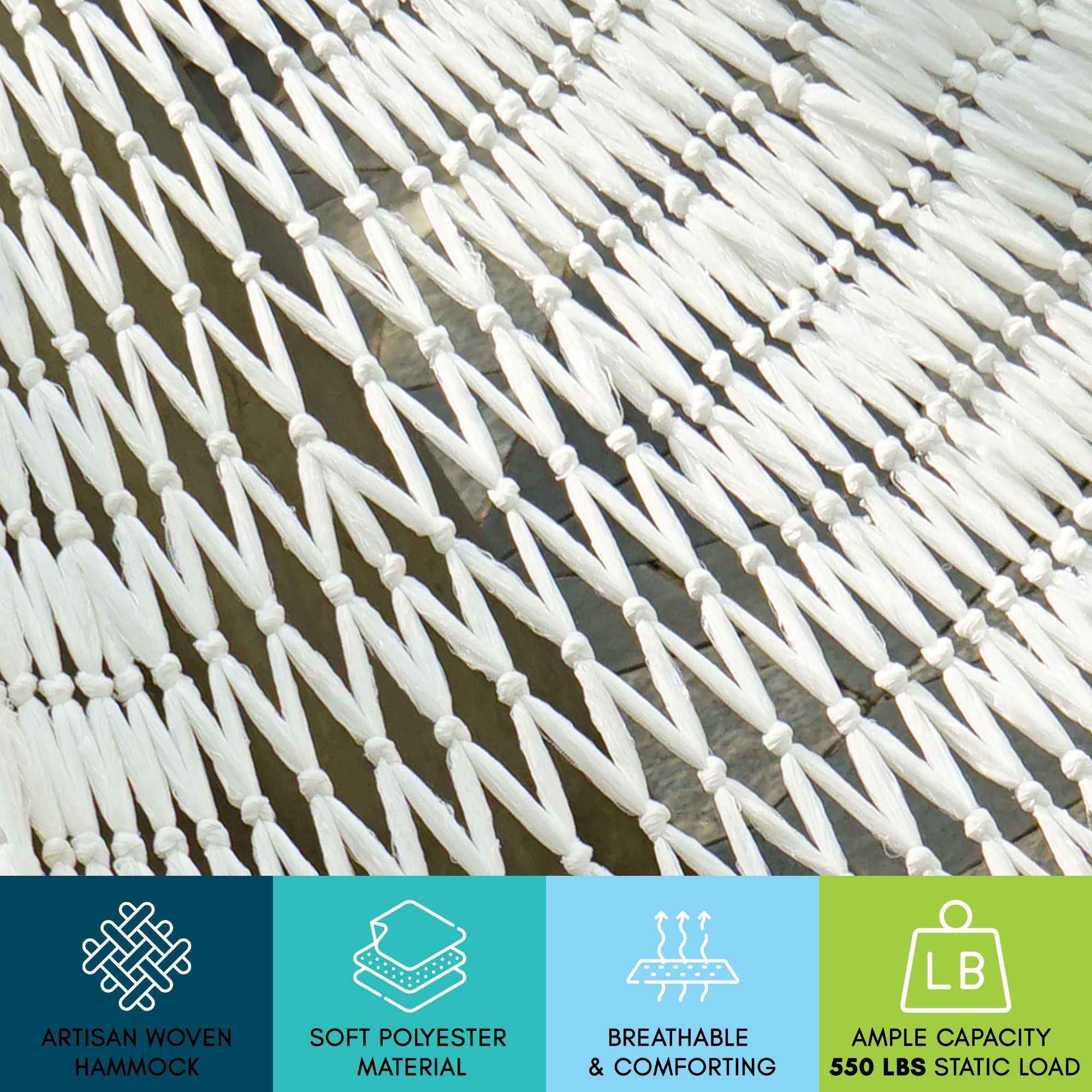 Tranquillo Universal Woven Portable Hammock Nest