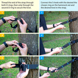 Tranquillo Universal Hammock Chair and Straps - Megsu