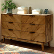 Megsu Veyron 6 Drawers Dresser