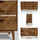 Megsu Veyron 6 Drawers Dresser