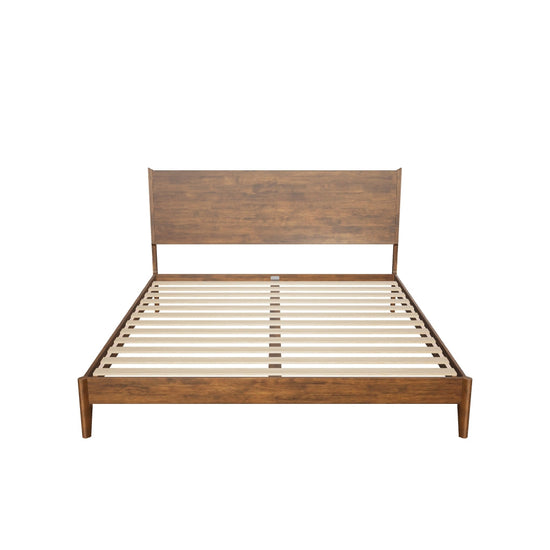 Acacia Haven Deluxe Wood Platform Bed Frame for Ultimate Comfort and Style