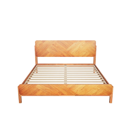 Rorns Bifrost Platform Bed Frame With Headboard for Modern Bedrooms