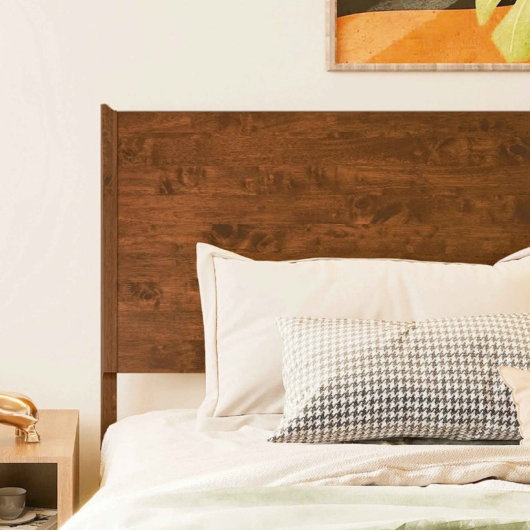 Acacia Haven Deluxe Wood Platform Bed Frame - Megsu